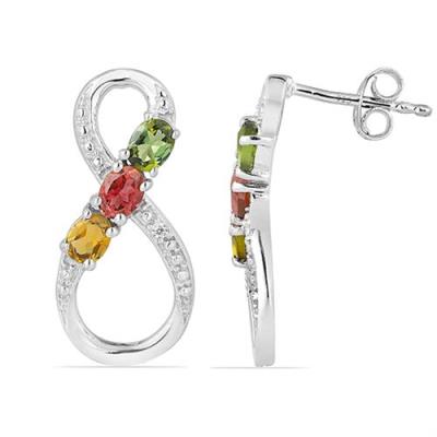BUY CHROME DIOPSIDE GEMSTONE EARRINGS IN 925 STERLING SILVER – WHOLESALE EXPORTER