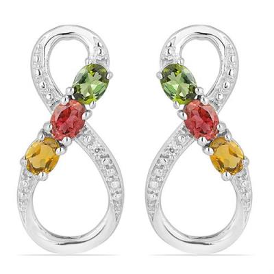 BUY CHROME DIOPSIDE GEMSTONE EARRINGS IN 925 STERLING SILVER – WHOLESALE EXPORTER