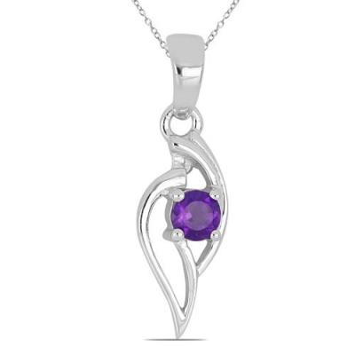 BUY REAL GARNET GEMSTONE PENDANT IN 925 SILVER