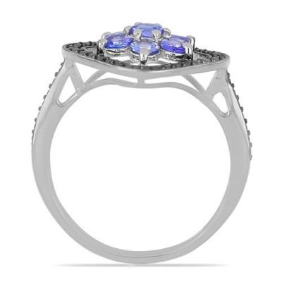BUY 925 STERLING SILVER REAL TANZANITE GEMSTONE RING