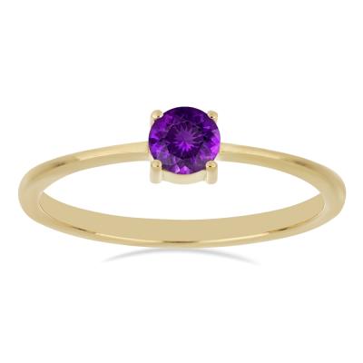 BUY 14K GOLD REAL GARNET GEMSTONE RING