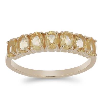 BUY 925 STERLING SILVER CITRINE GEMSTONE RING