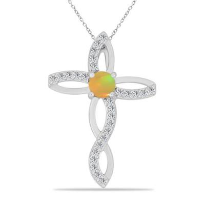BUY NATURAL BLUE ETHIOPIAN OPAL GEMSTONE PENDANT IN 925 SILVER 