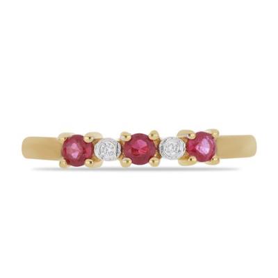 BUY 925 SILVER NATURAL RED RUBY GEMSTONE RING