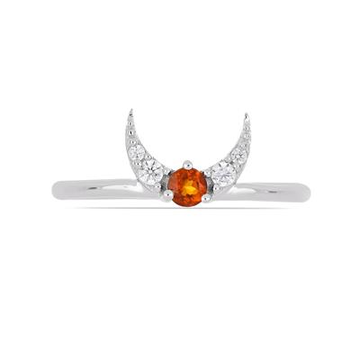BUY 925 SILVER NATURAL MADEIRA CITRINE GEMSTONE RING