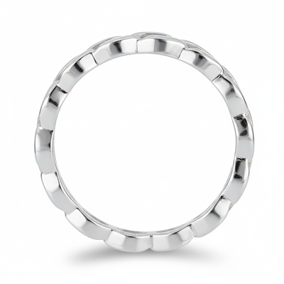 BUY 925 STERLING SILVER OPEN LINK CHAIN BAND RING – B2B JEWELRY MANUFACTURER & WHOLESALE SUPPLIER USA