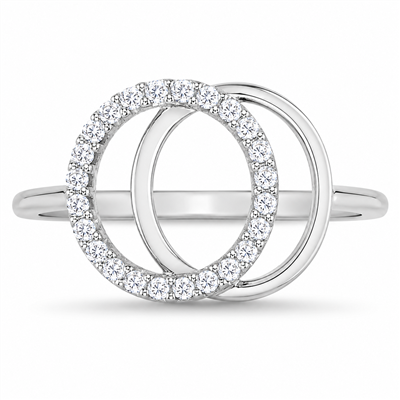  BUY 925 STERLING SILVER CLUSTER RING WITH WHITE MOISSANITE GEMSTONE RING