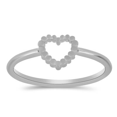 BUY 925 PLAIN HEART SHAPE RING