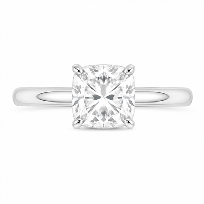 BUY 925 SILVER WITH WHITE MOISSANITE GEMSTONE RING