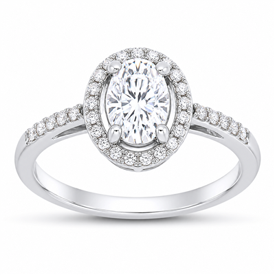 BUY 925 STERLING SILVER WITH NATURAL WHITE MOISSANITE GEMSTONE RING