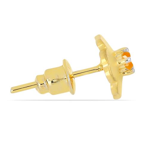 Buy BR Gold Jewelry Simple Earrings for Women Gold Color Stud Earrings Girl  Ethiopian Jewelry Arab Middle East Gift at Amazonin