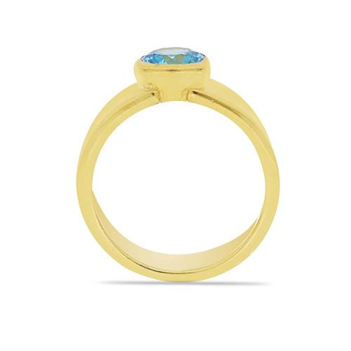 Peishang Brand 925 Sterling Silver Natural Stone Blue Topaz Ring Gold  Plated Cubic Zirconia Women Ladies Rings Jewelry Custom - China Jewelry and  Ring price | Made-in-China.com